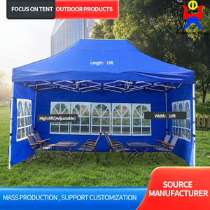 Manufacturer wholesale 10X15ft outdoor trade show tent with PVC windows Party tent