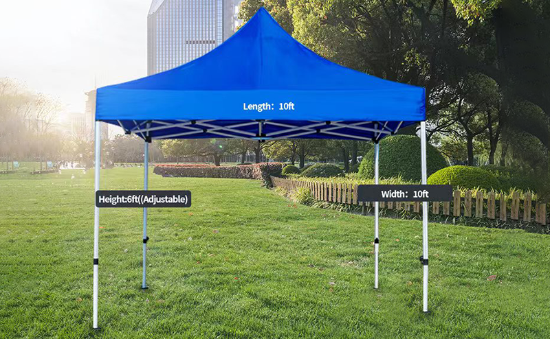  Tent with automatic frame 