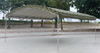 Telescopic awning warehouse awning activity push lapon large logistics tent food stall folding