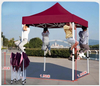 Multi-dimension Custom Steel Pop Up Tents Advertising Canopy Tent For Trade Show Display Events Outdoor Hexagonal Frame