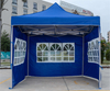High Quality 10*10ft steel Frame Advertising Tent Single Layer Fabric Side Wall Oxford Cover Featuring Window Promotions