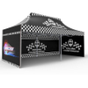 Custom Printed 3x6 Ez up Folding Pop up Canopy Tent Trade Show Advertising Gazebo Roof Top for Sale
