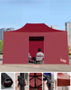 28.6mm Cathedral Steel 0710 Foot Folding Pop Canopy Custom Printed Advertising Outdoor Gazebo Tent Beach Tent Trade Show Tents