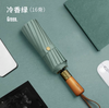 Wholesale Super Large Three Fold Sunny Rain Dual-use 180 Degree Rotatable Automatic LED Flashlight Umbrella umbrella base