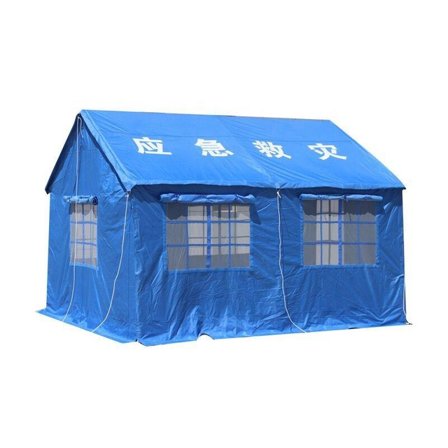 10x13ft Outdoor Metal Frame Tent Cheap Medical Hospital Tent Digital Printing Vinyl Material Single Layer Insurance End User