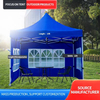 Modern 3x3 Waterproof Trade Show Folding Tent Steel Frame Pop Canopy Outdoor Parties Events Customizable Logo Printing