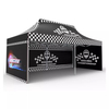 High-Grade 10x20 Pop-Up Canopy Tent Customizable Heavy-Duty Instant Shelter with Durable Sidewalls Digital Printing Graphics