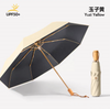 automatic folding umbrella large men's strong wind-resistant rain-proof dual-use women's sun umbrella sunshade