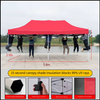 High Quality Pop up Canopy 2x2m 2x3m 3x3m 3x4.5m 3x6m Trade Show Tent Folding Outdoor Advertising Gazebo Fabric Polyester