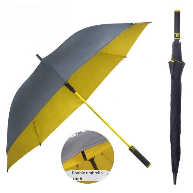 Suppliers manufacturer wholesale 27 inch large windproof logo prints big luxury promotional branded custom golf beach umbrella