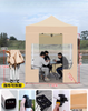 Deluxe Aluminium Frame Folding Pop up Canopy with Custom Printed Advertising for Trade Show Tents