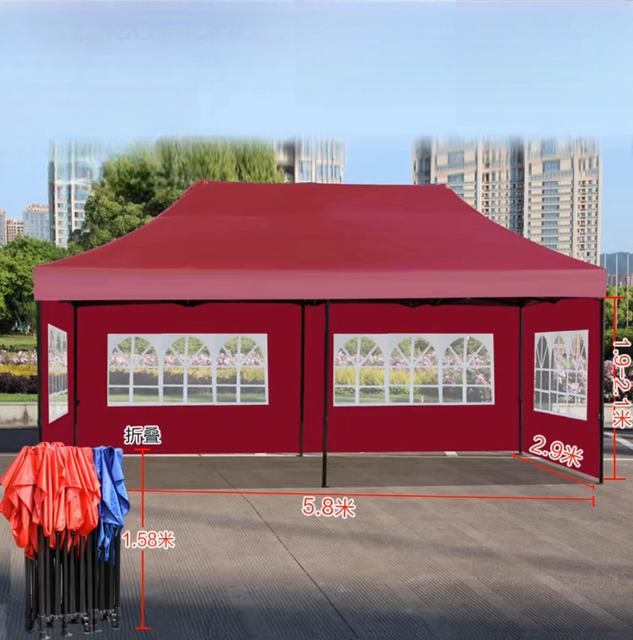 Custom Outdoor Commercial Promotional Display Tent Folding Gazebo Booth Canopies for Aluminum waterproof Exhibition Tents