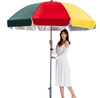 golf umbrella with logo windproof UV coating auto open eva handle custom print advertising double canopy rain umbrellas