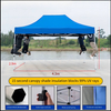 High Quality Hexagonal diamond Frame Canopy Tent for Outdoor Advertising Display UV Printing Techniques Trade Show Events