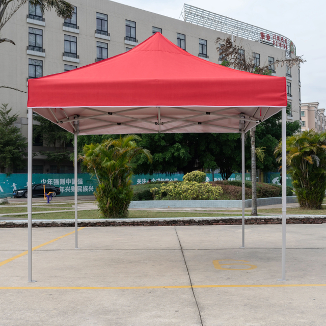 Custom 3X3 Folding Canopy Tent for Outdoor Events Modern 6m Steel Frame with Logo Printing Water-Resistant Advertising Canopy