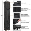 10x10ft Pop up round Canopy Trade Show Tent Portable Trade Show Tent with Excellent Visibility