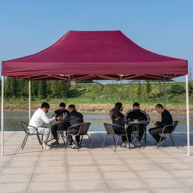 Custom 10x15ft Folding Pop Up Trade Show Tent Advertising Tent Outdoor Event with steel Frame