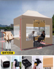 Deluxe Aluminium Frame Folding Pop up Canopy with Custom Printed Advertising for Trade Show Tents
