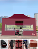 Premium Foot Heavy Duty Canopy Frame Folding Pop up Tent for trade Events aluminium waterproof Exhibition tents