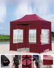 Custom Folding Portable Pop Gazebo Tent Canopy 600D Printed Outdoor Canopy aluminium waterproof Exhibition tents