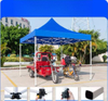 Custom Print Portable Outdoor Exhibition Booth Promotional Trade Show Tent Deluxe Steel Frame Tent For Advertising Event