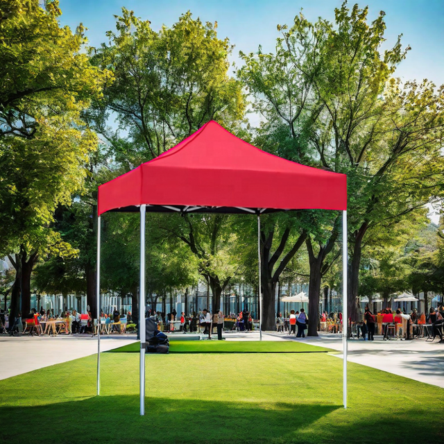 Waterproof Pop-Up Canopy Tent Easy Set-Up for Party Exhibition Picnic Camping Tents for Trade Shows