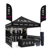 Custom 10X15ft Steel Canopy Tent Pop-Up Advertising Tent for Outdoor Trade Show Display & Event Coverage