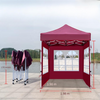 Custom Folding Large Gazebo Party Tent Outdoor Canopy Garden Sun Shade Trade Show Pop Up Awning Tents Hexagonal diamond frame