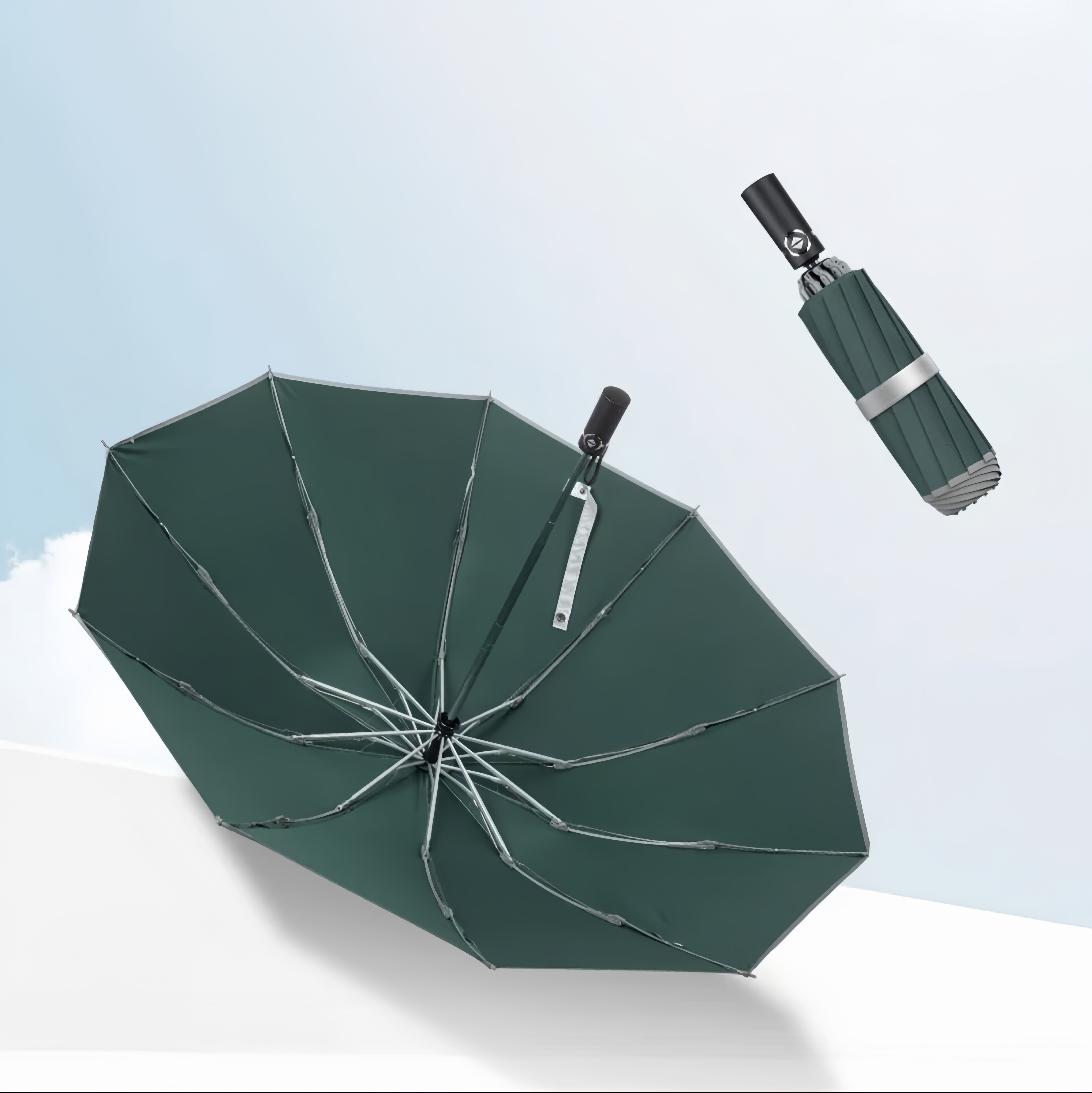 beach umbrellas
