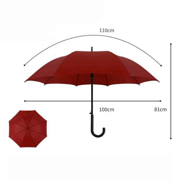 Golf Umbrella with Logo Windproof Base for Umbrella UV Coating Auto Open Eva Handle Custom Print Advertising Double Canopy Rain Umbrellas 