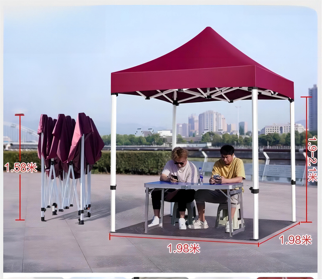 High Quality Pop Up 10x10FT Canopy 2x2m 3x3m 3x4.5m 3x6m Trade Show Tent Outdoor Advertising Folding Tent 3*3 M Gazebo Fabric