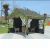 Factory Galvanized pipe folding tent gazebo, easy pop up canopy tent