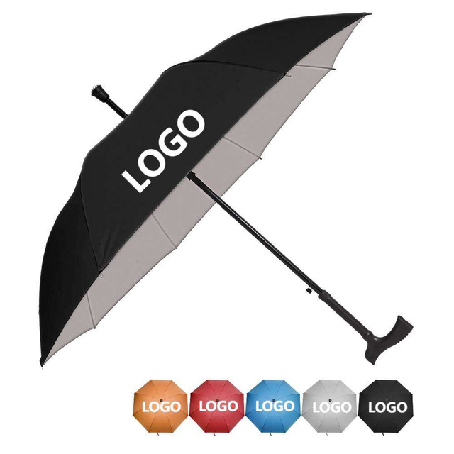 High Quality Windproof and Waterproof Personalized Classic UV Design Straight Umbrella for Adults Customized Logo Sunshade