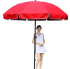 High Quality Custom Design with Logo Print Sun Smart Promotional for AdvertisingFolding Outdoor Beach Umbrella