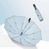 High Quality Custom 3 Fold Rainy Day Uv Lightweight Pocket Small Black Umbrella With Telescopic Shaft