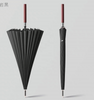 Customized Logo 24k Automatic Open Iridescence Umbrella Golf Windproof Parasol Long Straight Handle Rainbow Umbrella
