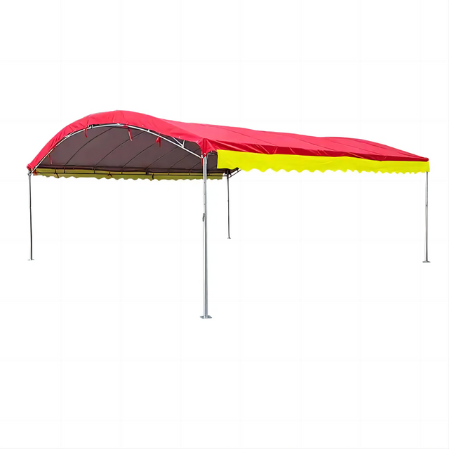 Telescopic awning warehouse awning activity push lapon large logistics tent food stall folding