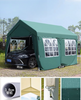 waterproof garage car port big black pop up canopy tent 10x20