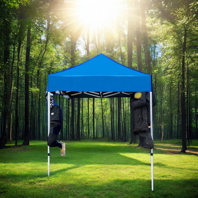 High Quality Hexagonal diamond Frame Canopy Tent for Outdoor Advertising Display UV Printing Techniques Trade Show Events