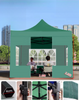 Custom Folding Portable Pop Gazebo Tent Canopy 600D Printed Outdoor Canopy aluminium waterproof Exhibition tents