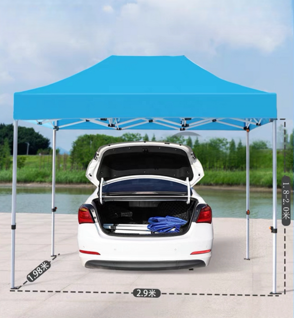 Custom Print Portable Outdoor Booth Promotional Trade Show Deluxe Steel Frame Tent For aluminium waterproof Exhibition tents