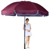 High Quality Custom Design with Logo Print Sun Smart Promotional for AdvertisingFolding Outdoor Beach Umbrella