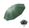 Wholesale Super Large Three Fold Sunny Rain Dual-use 180 Degree Rotatable Automatic LED Flashlight Umbrella