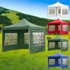 Modern 3x3 Waterproof Trade Show Folding Tent Steel Frame Pop Canopy Outdoor Parties Events Customizable Logo Printing