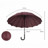 Suppliers manufacturer wholesale 27 inch large windproof logo prints big luxury promotional branded custom golf umbrella