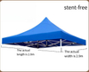 Brand New Product 10X10ft Custom Trade Show Display Events Canopy Tent Advertising Pop Up Tent 1200d tent cover without frame