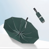 High Quality Custom 3 Fold Rainy Day Uv Lightweight Pocket Small Black Umbrella With Telescopic Shaft