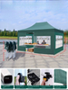 High Quality Pop Up Canopy 2x2m 2x3m 3x3m 3x4.5m 3x6m Trade Show Tent Outdoor Advertising Folding Tent 3*3 M Gazebo Fabric