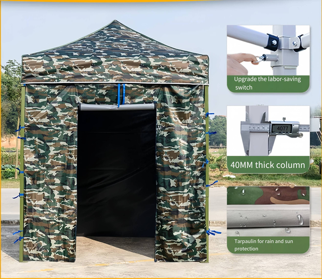 Customized Folding Tent 3*3 meters Thick Advertising Exhibition Stall Four-corner Canopy Advertising Inflatables Tent for Sale