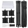10x10ft Pop up round Canopy Trade Show Tent Portable Trade Show Tent with Excellent Visibility